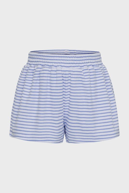 Carlisle Short - Blue/White French Terry