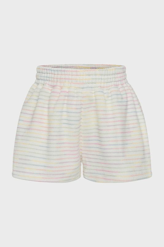 Carlisle Short -  Rainbow Stripe Knit