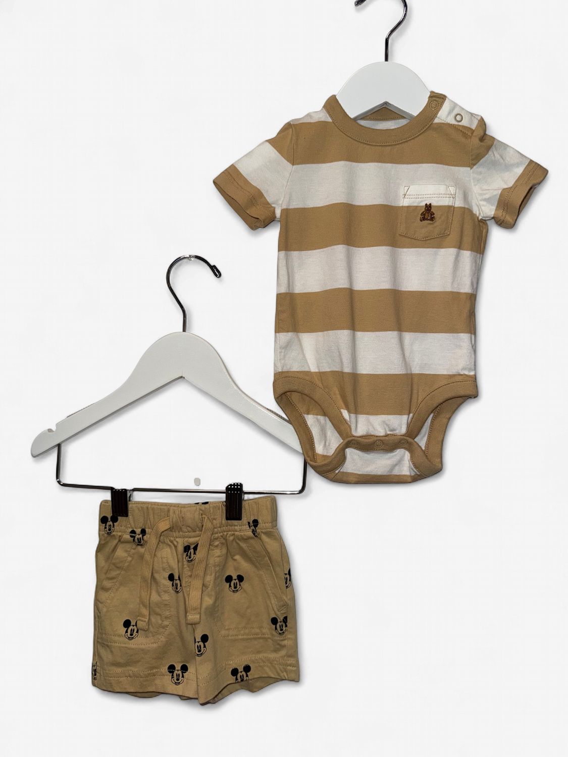Used - Gap - Short Sleeve Set - 3-6M - PWE4879