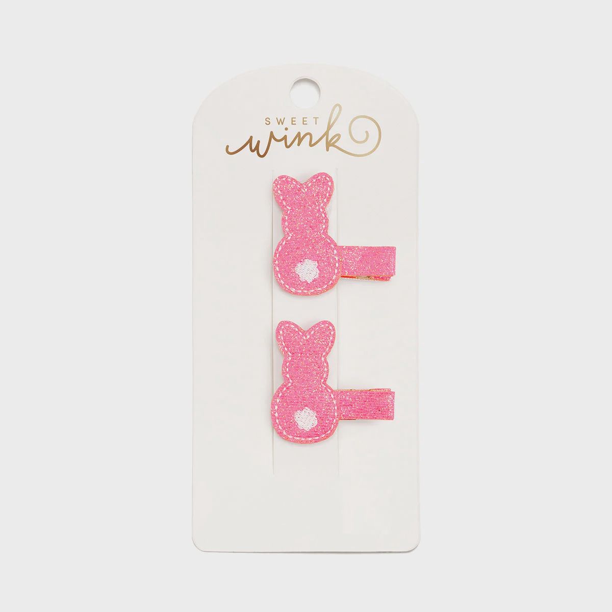 Pink Peeps Easter Clip Set