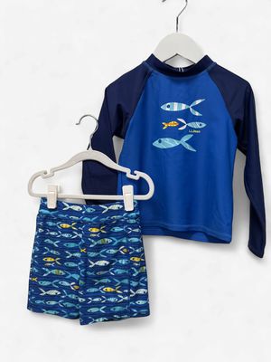 Used - LL Bean - Two-Piece Swim - 4Y - PWE4907