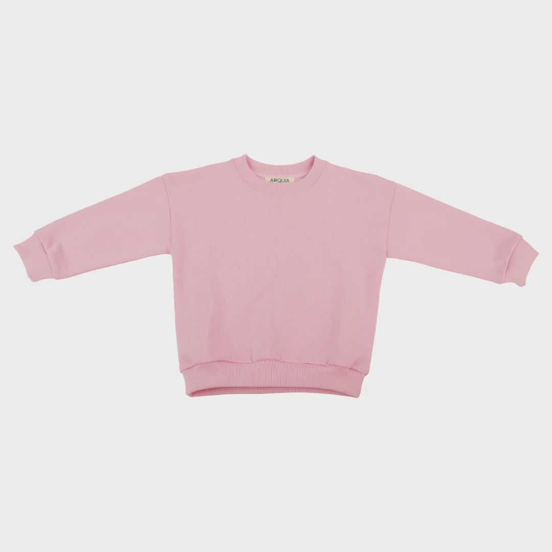 Crewneck Sweatshirt - Solid Pink