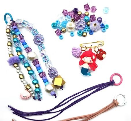 DIY Bag Charm Kit - Magical Mermaid