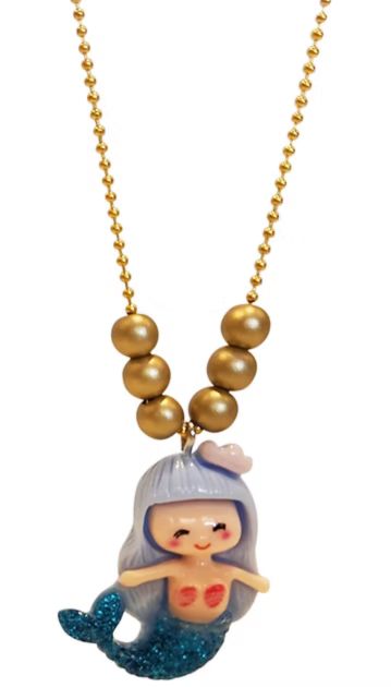 Mermaid Necklace - Aqua