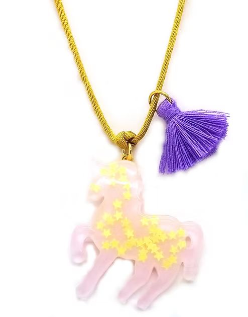 Unicorn Necklace - Lavender