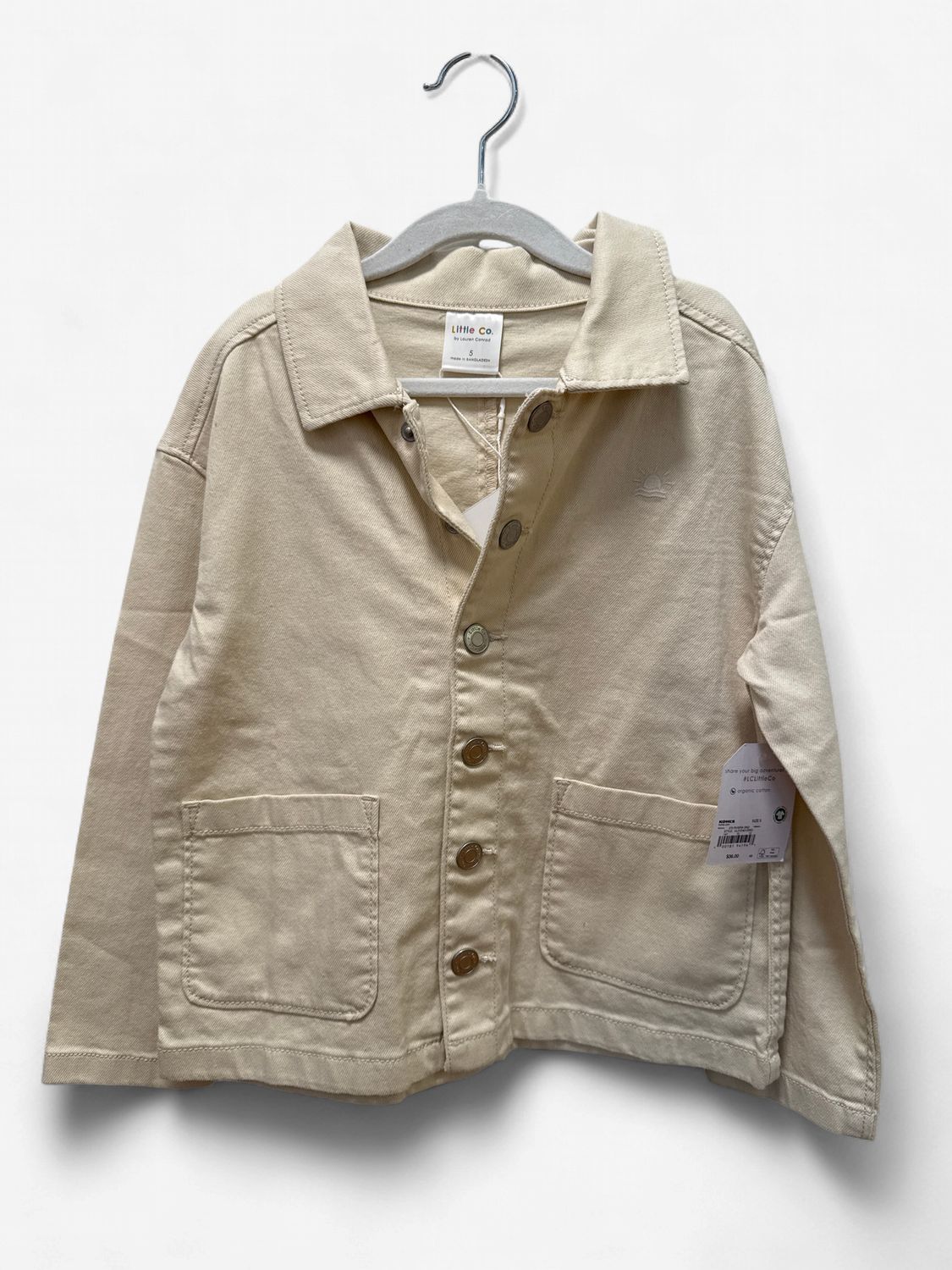 New with Tags - Little Co. - Lightweight Jacket - 5Y - PWE4940