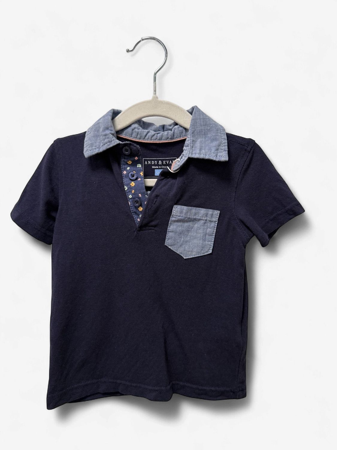 Used - Andy &amp; Evan - Short Sleeve Set - 12-18M - PWE4937