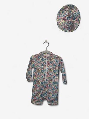 Used - Janie and Jack - One-Piece Swim - 6-12M - PWE4975