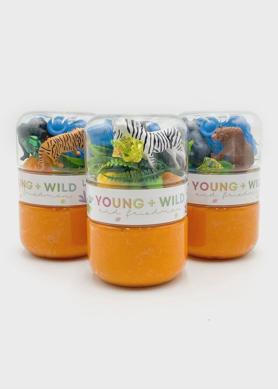 Grab &amp; Go Dough Jar - Zoo