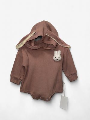 Used - Unknown Brand - Long Sleeve Onesie - 6-12M - PWE4793