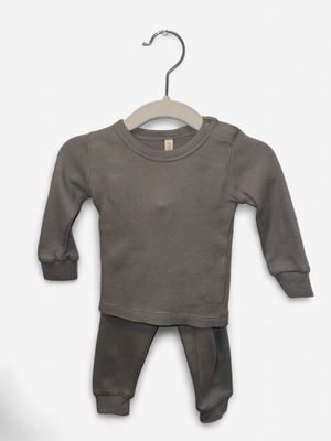 Used - Quincy Mae - Long Sleeve Set - 3-6M - PWE5135
