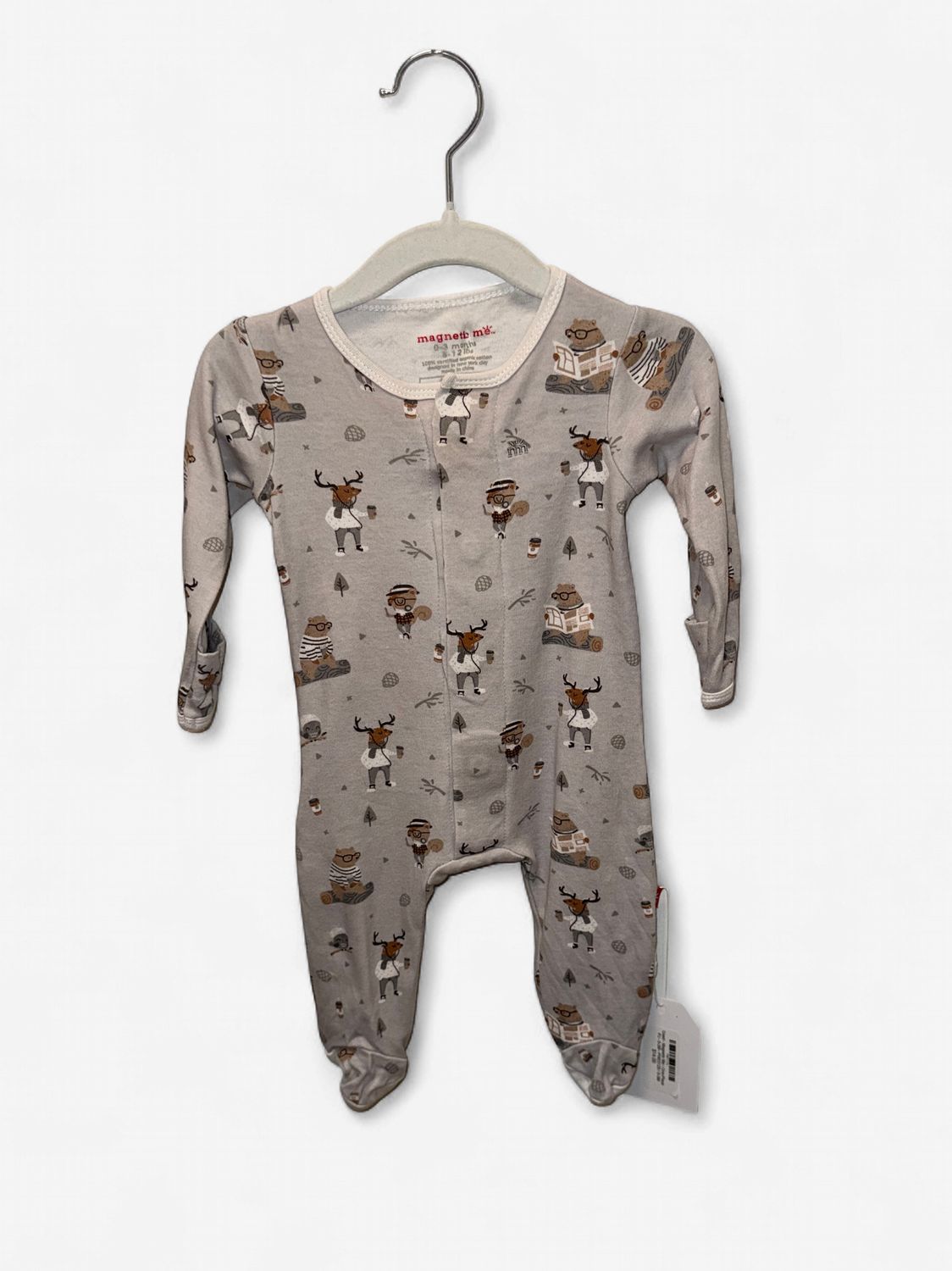 Used - Magnetic Me - One-Piece PJ - 0-3M - PWE5129