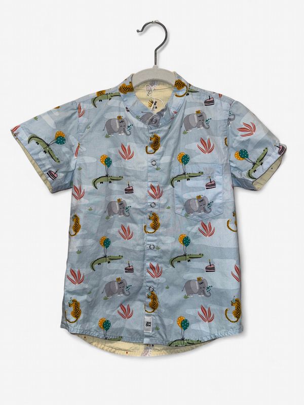 Used - McQ by Alexander McQueen - Short Sleeve Top - 5Y - PWE5161