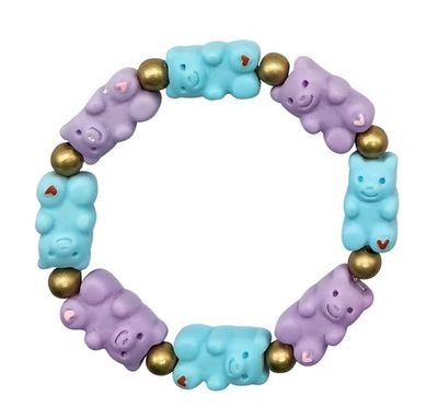 Gummy Bear Bracelet - Blue/Purple