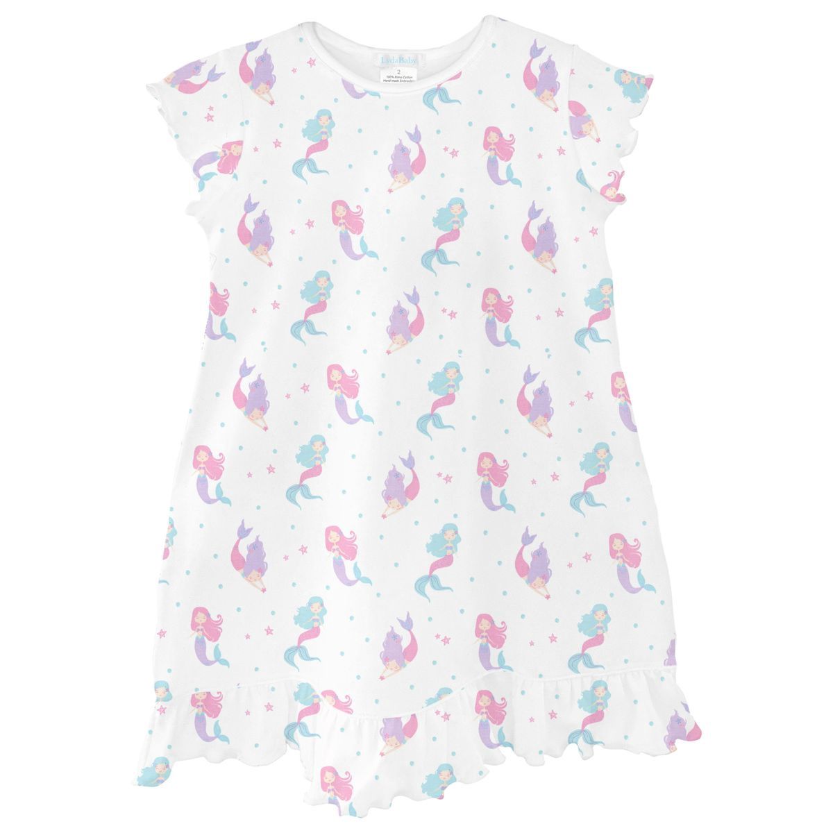 Pima Cotton Sleep Dress - Mermaids