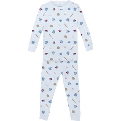 Pima Cotton Pajama Set - Baseball