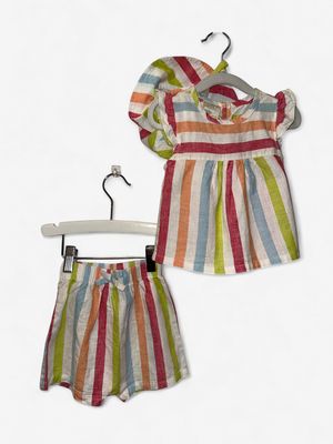 New with Tags - First Impressions - Sleeveless Set - 12M - PWE5184