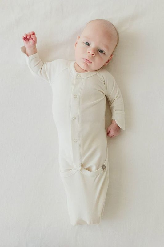 Baby Convertible Sleep Gown - Cloud