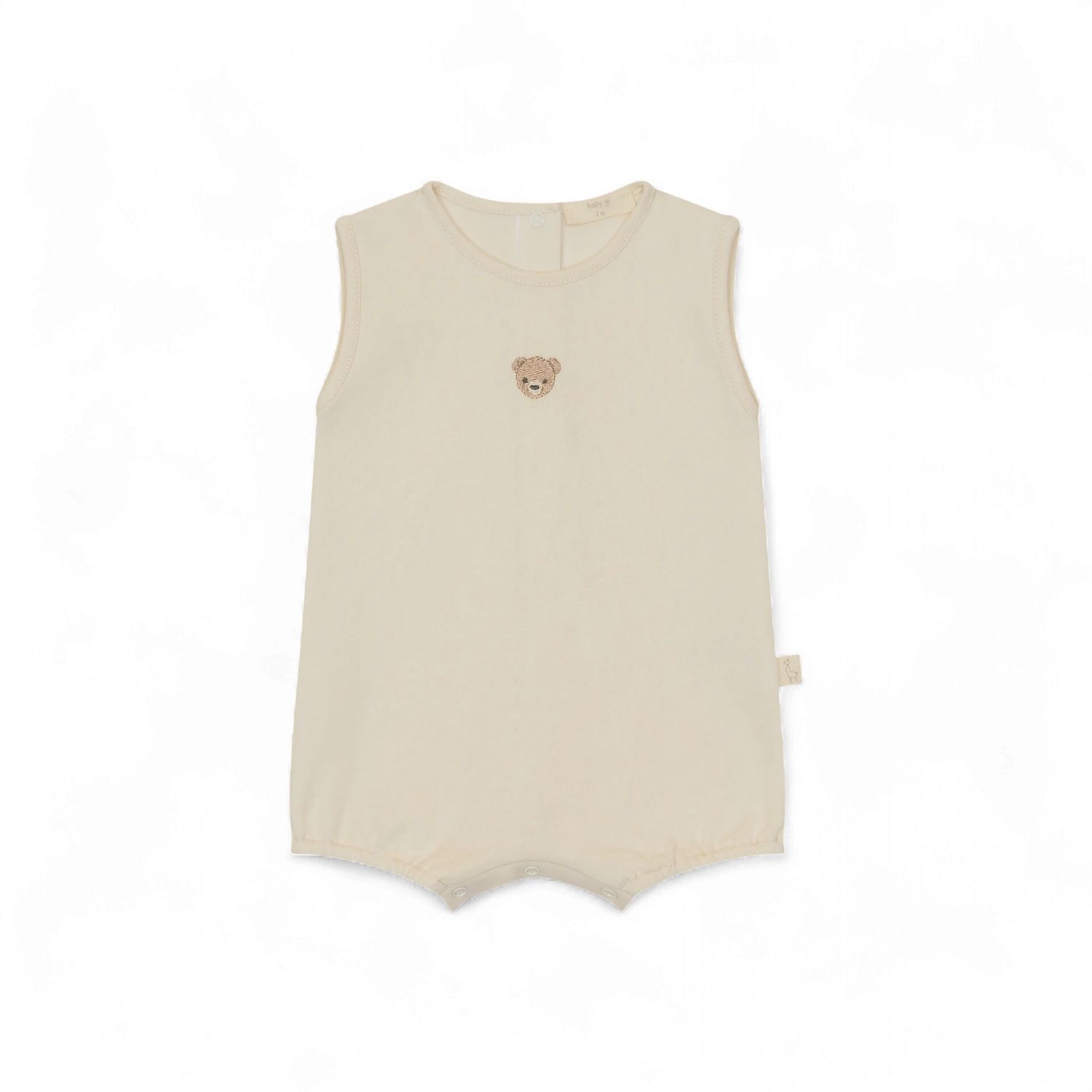 Bear Romper - Beige