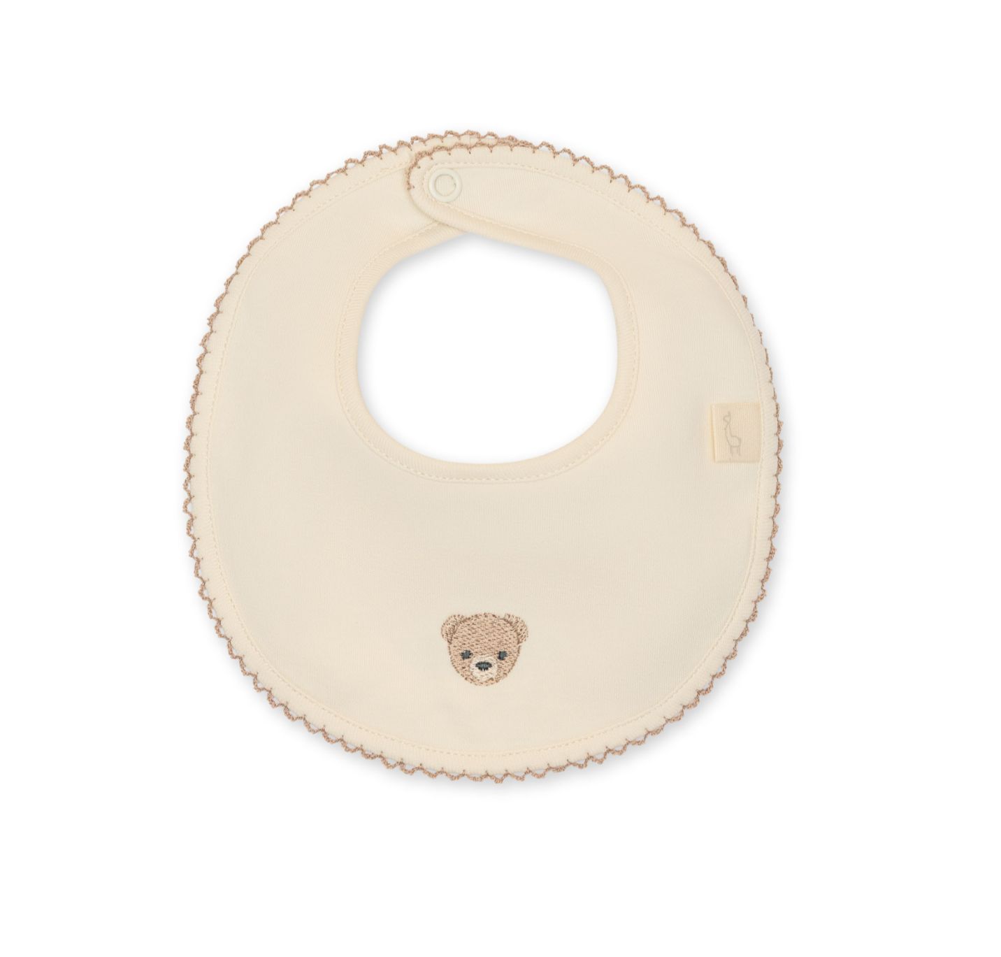 Bear Bib - Beige