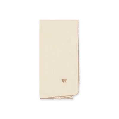 Bear Mini Blanket - Beige
