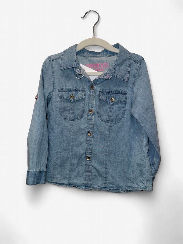 Used - Oshkosh B'Gosh - Long Sleeve Top - 4Y - PWE5248