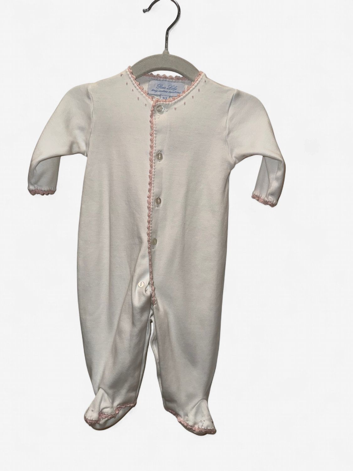 Used - Pixie Lily - One-Piece PJ - 0-3M - PWE5290