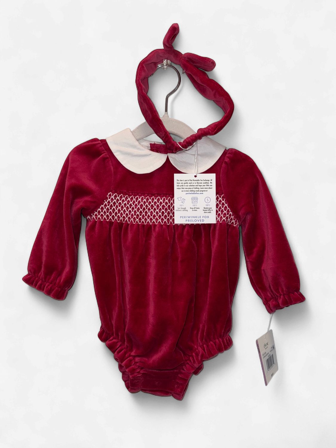 New with Tags - Little Me - Long Sleeve Onesie - 9M - PWE5326