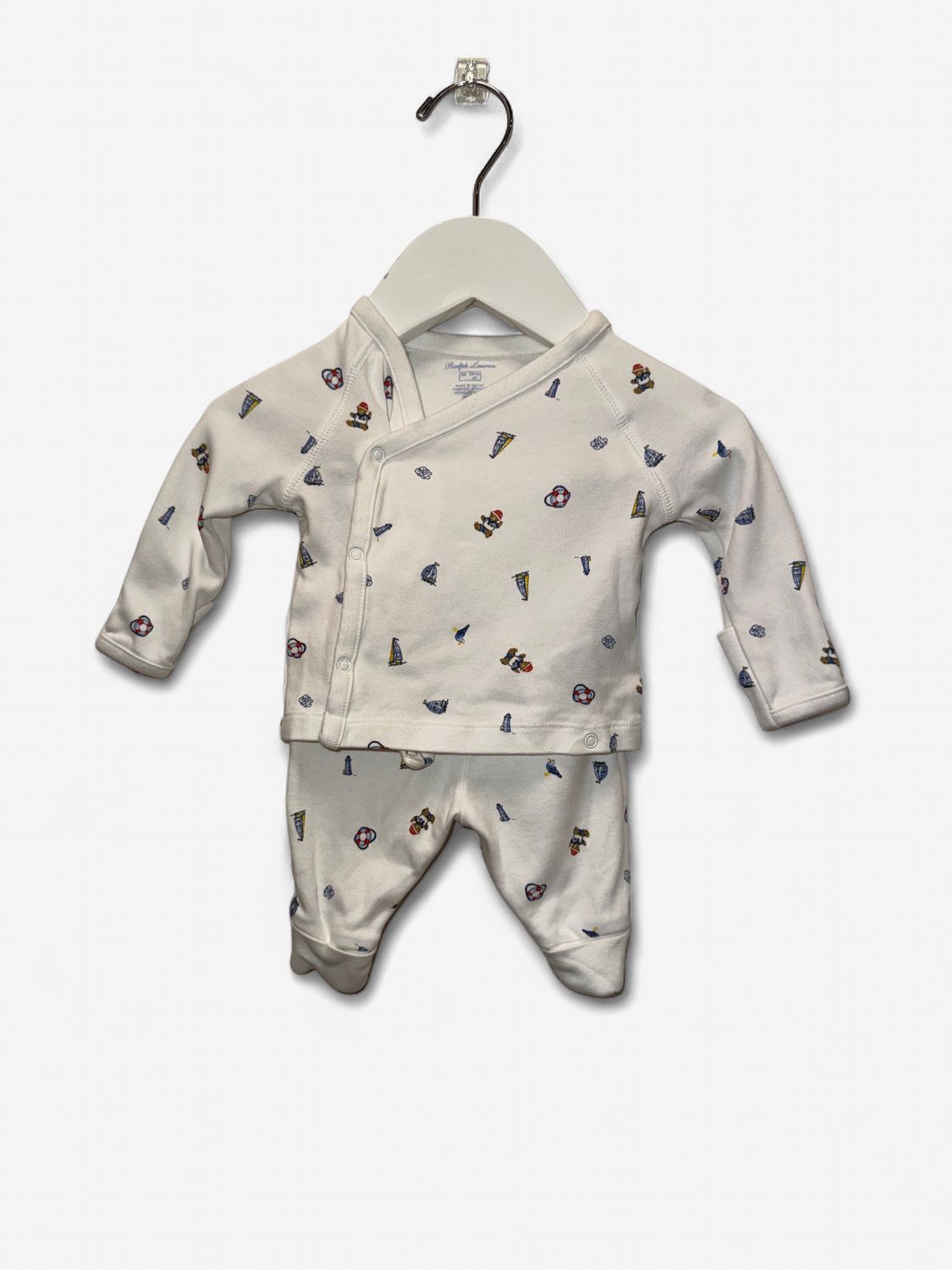 Used - Ralph Lauren - Long Sleeve Set - 3M - PWE5167