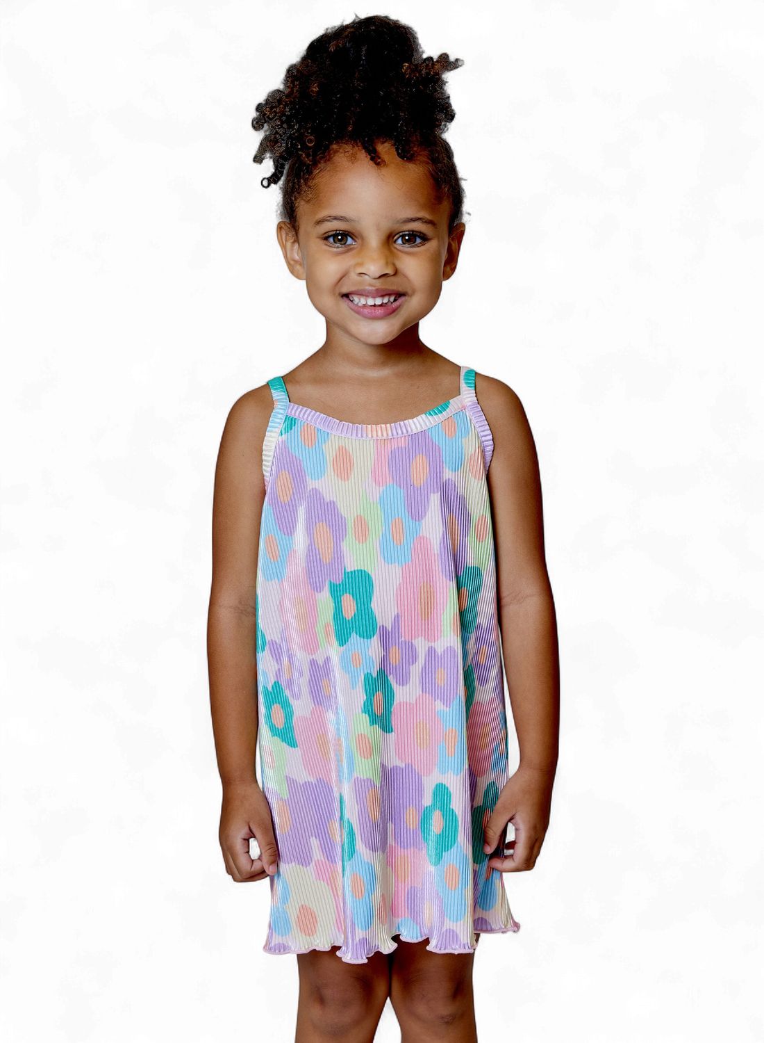 Sleeveless Dress - Retro Floral