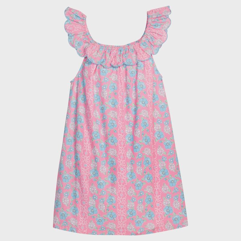 Flora Dress - Spring Marguerite Floral