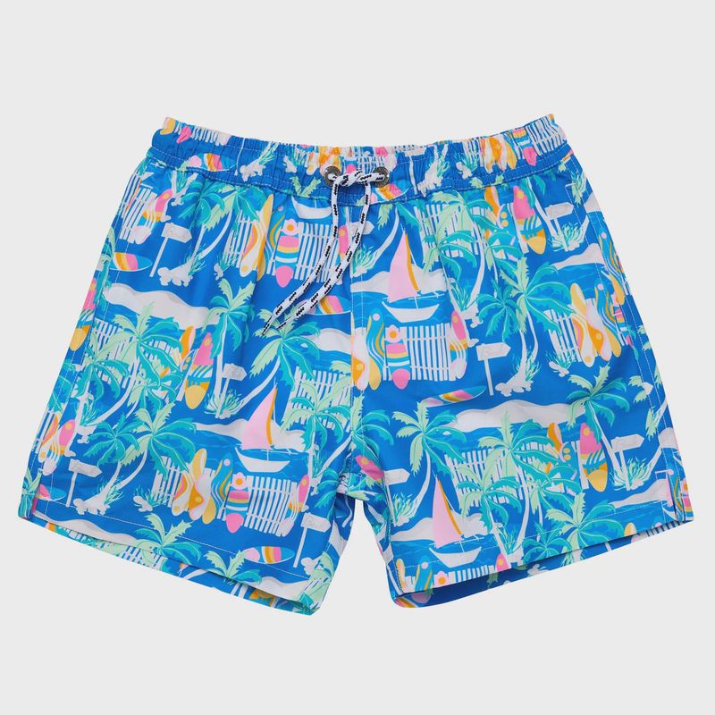 Boys Swim Trunks - Breakwater Beach