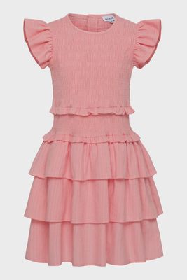 Claire Dress - Gapefruit