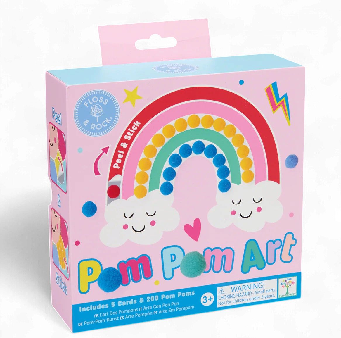 Pom Pom Art - Rainbow Fairy