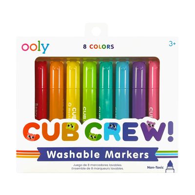 Cub Crew Washable Markers - Set of 8