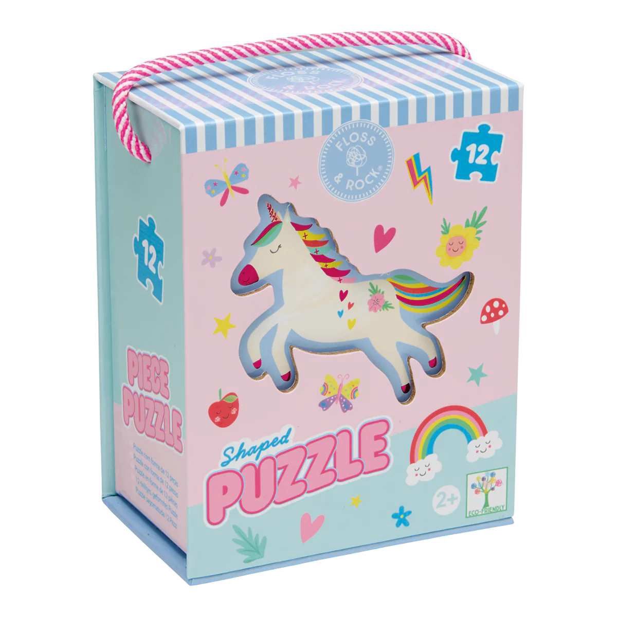 12-piece Shaped Puzzle - Rainbow Fairy