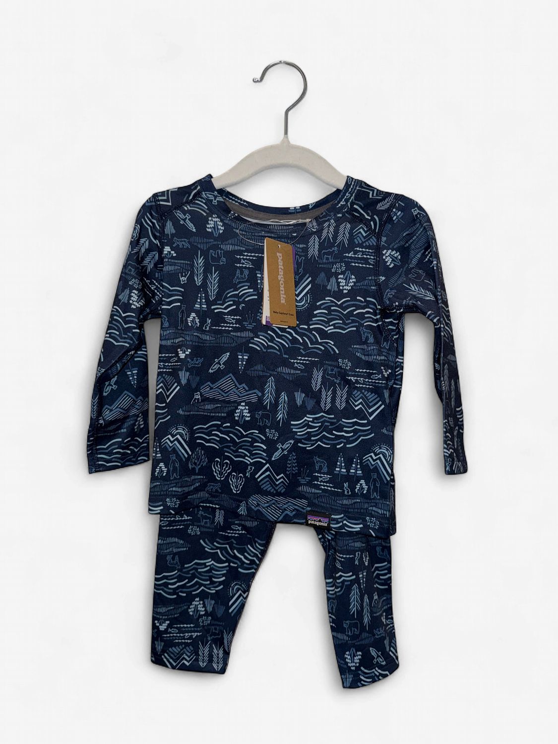 New with Tags - Patagonia - Long Sleeve Set - 12-18M - PWE5417