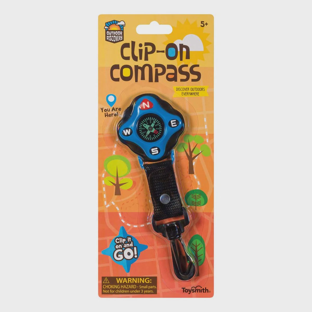 Outdoor Discovery Clip On Compass