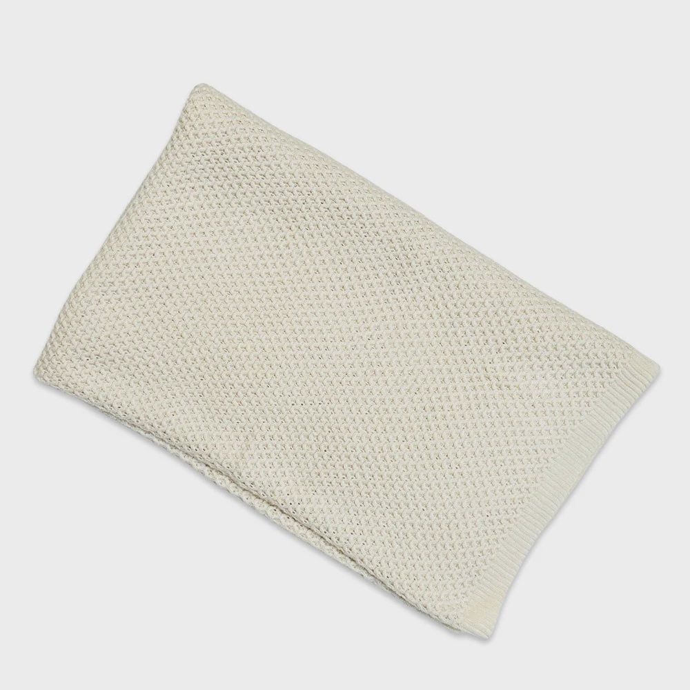 Organic Cotton Soft Knit Baby Blanket - Quincy