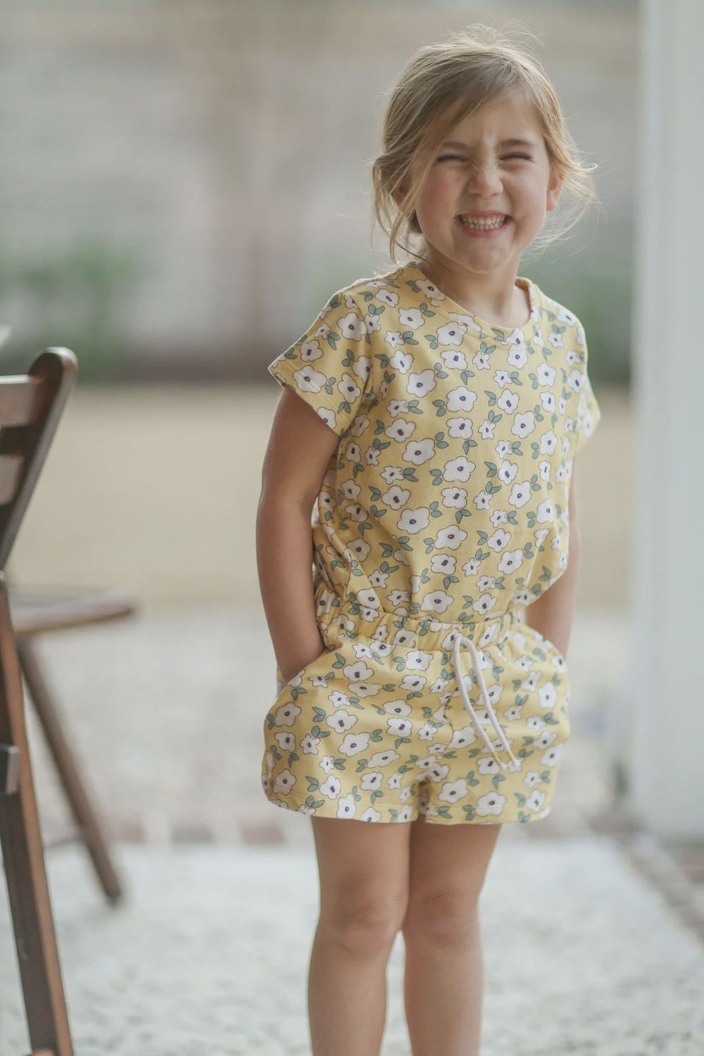 The Short Set - Yellow Flower