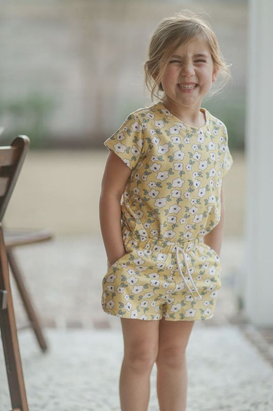 The Short Set - Yellow Flower