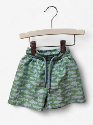 Used - Stitchy Fish - Trunks - 12M - PWE5497