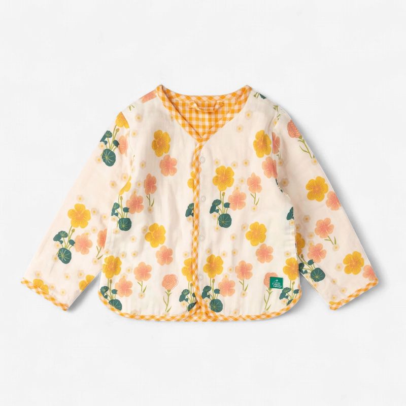 Reversible Cotton Jacket - Flora