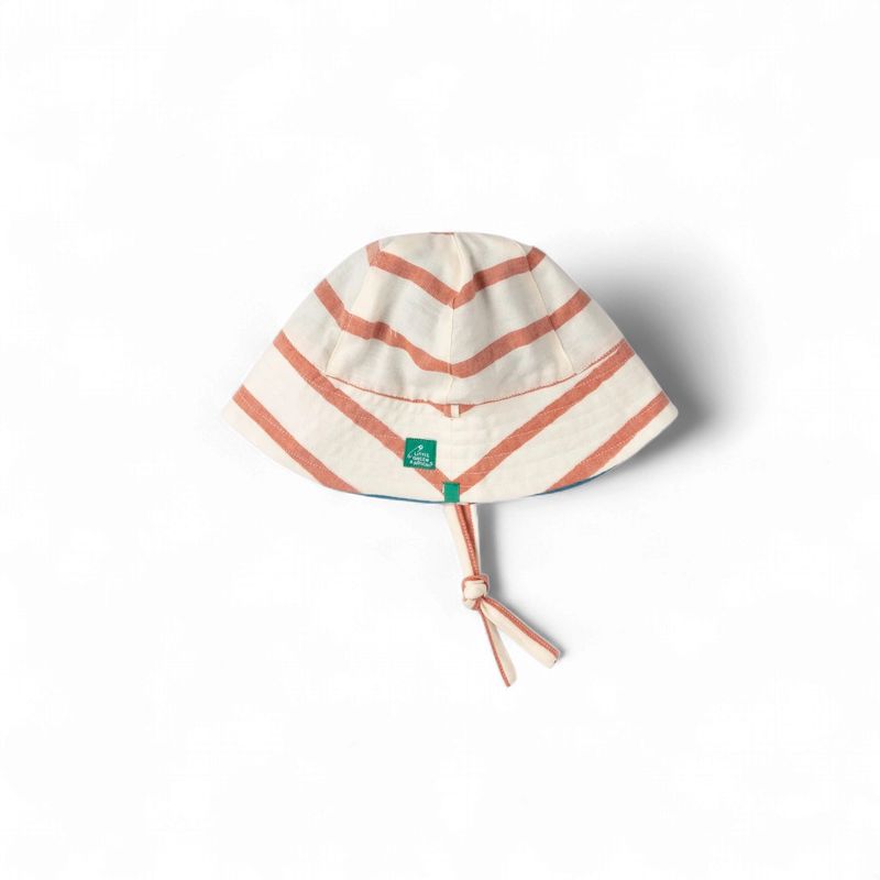 Reversible Sunhat - Vintage Red Stripe
