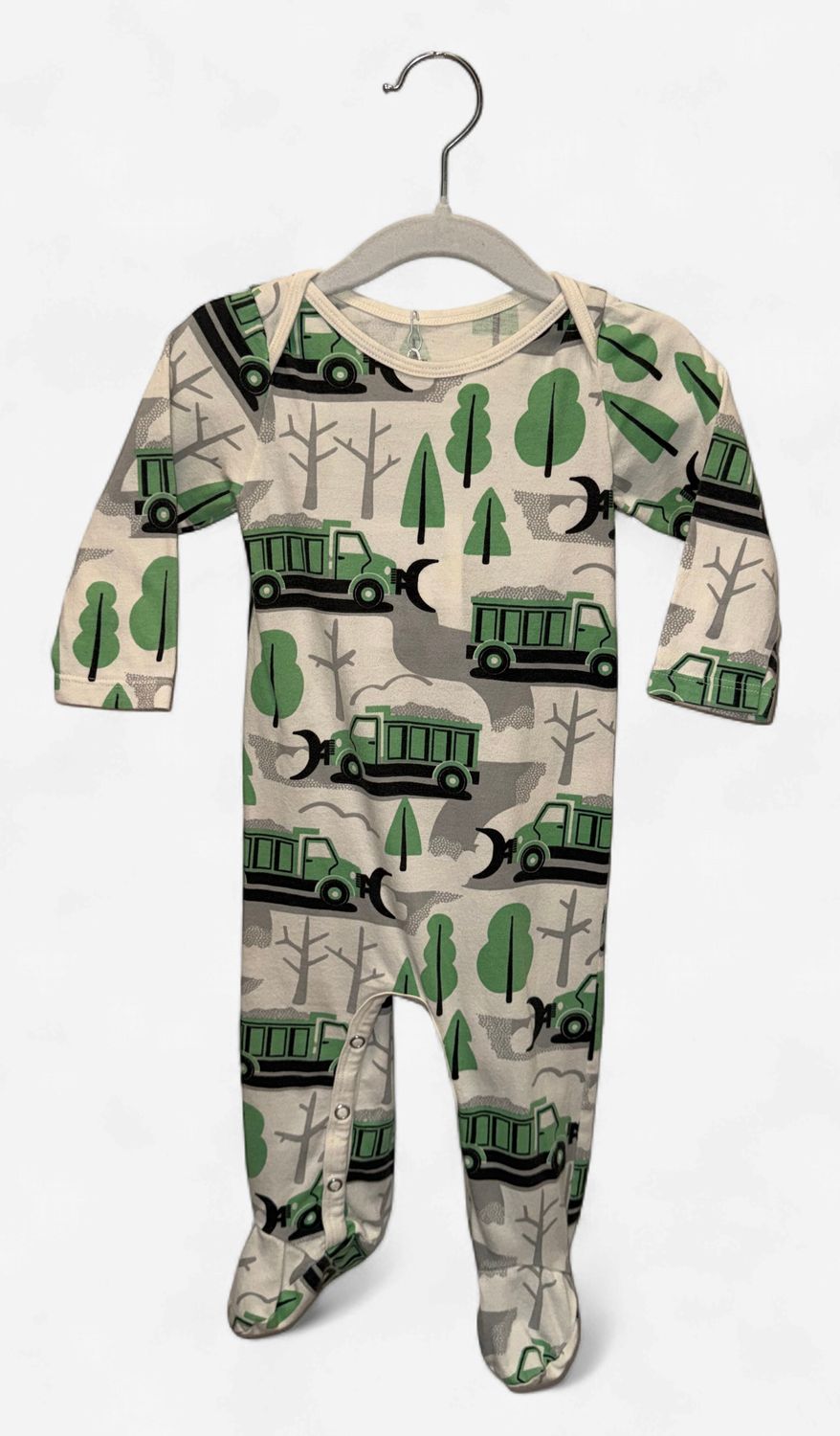 Used - Winter Water Factory - Long Sleeve Onesie - 6M - PWE5511