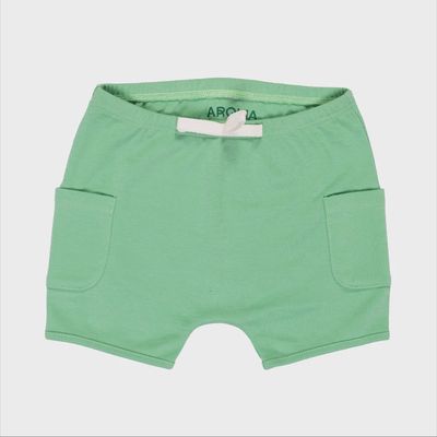 Cotton Shorts - Grass Green