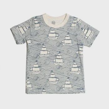 French Terry Tee - High Seas Navy