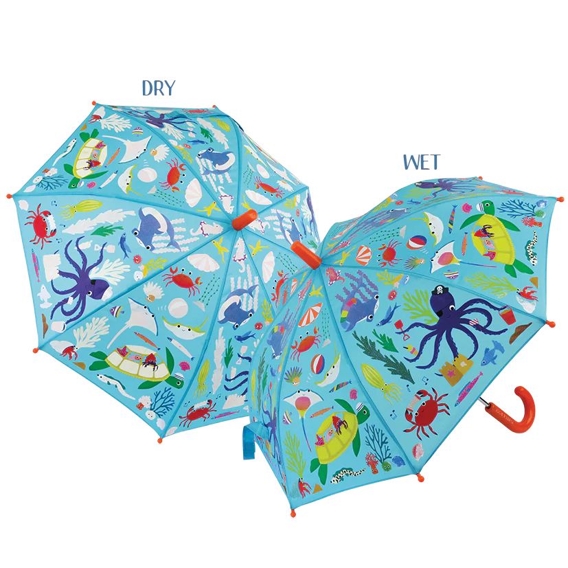 Color Changing Umbrella - Ocean Friends