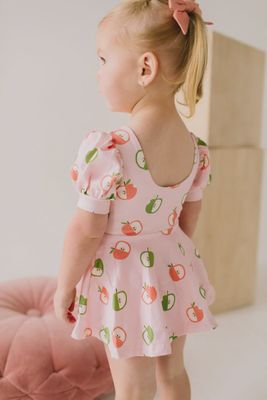 Baby Skirted Leo in Apple A Day