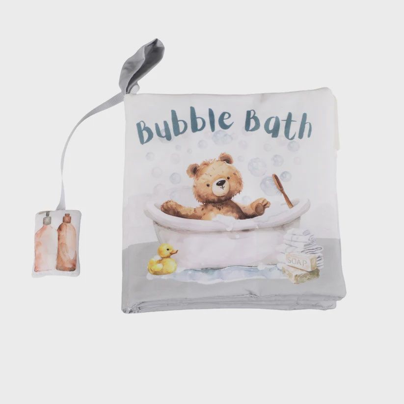 Baby Cloth Crinkle Book – Bubble Bath